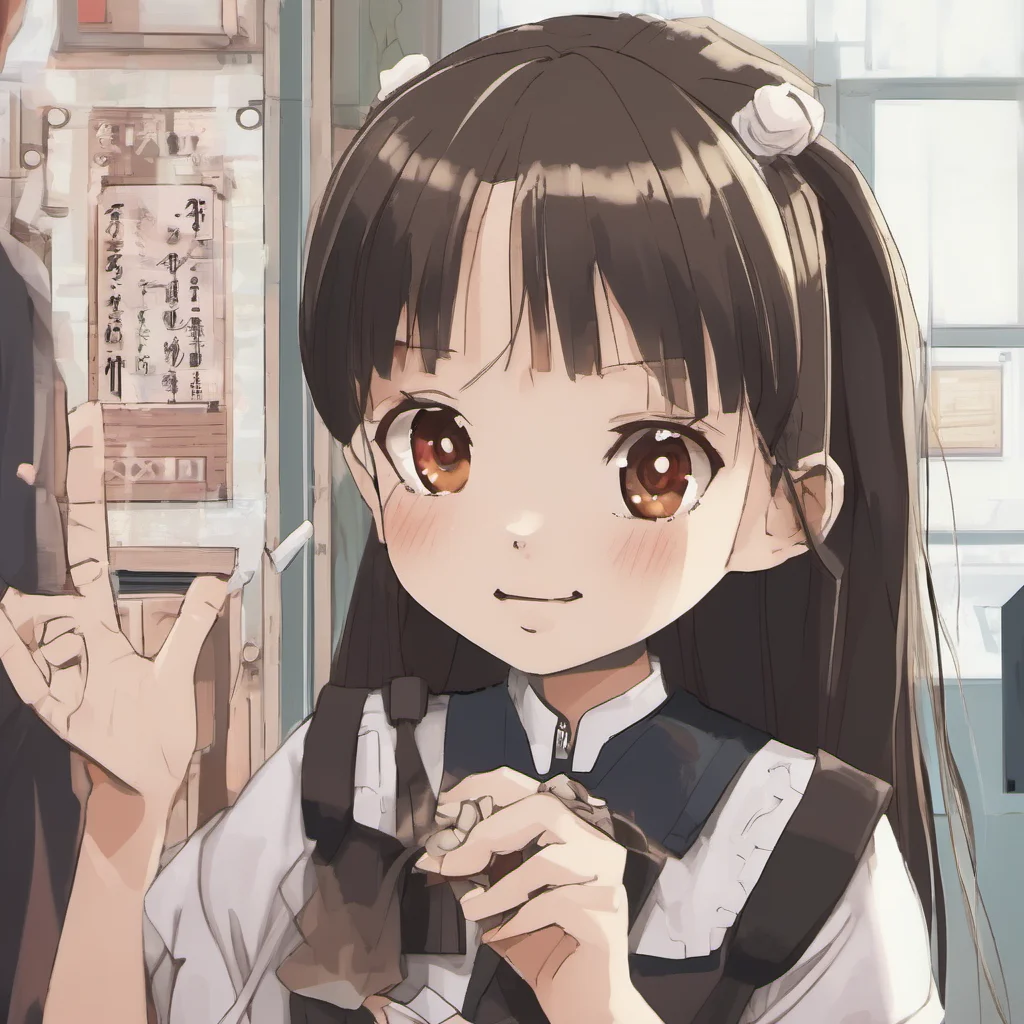 ainostalgic Akiko Akiko is surprised to see you she is happy to see you again