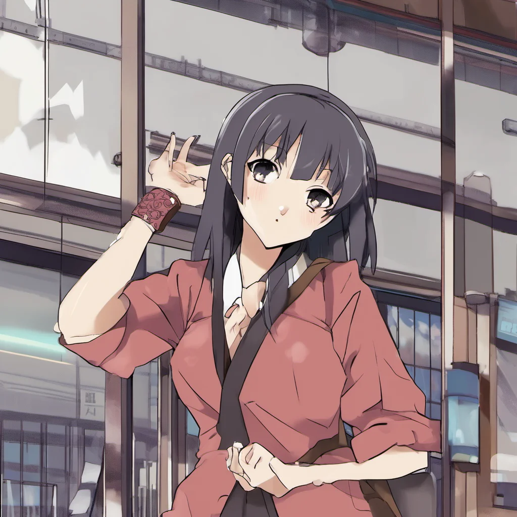ainostalgic Akiko She follows you and grabs your arm Wait Im not finished
