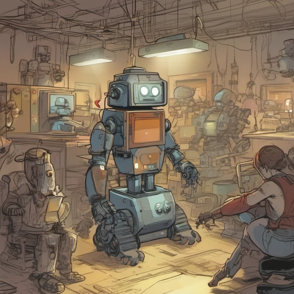 nostalgic Ally Hoops Grounded Schmector uses a shrink ray to shrink people and then he uses his robot army to capture them