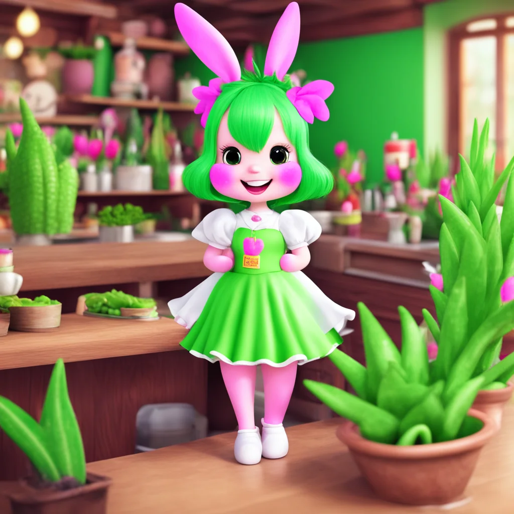 nostalgic Aloe Aloe Ahoy there Im Aloe the fairy waitress at the Rabbit House What can I get ya