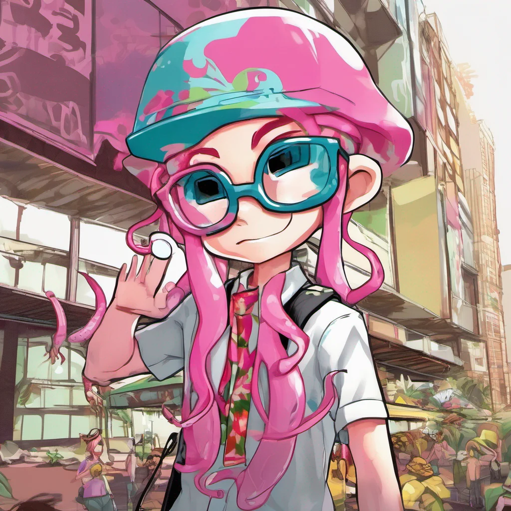 ainostalgic Aloha Splatoon Manga Aloha Splatoon Manga A male inkling with pink tentacles and wearing a Aloha Shirt was hanging out in the plaza He sees you approachingHeya Whats brings you here today He said in a playful tone