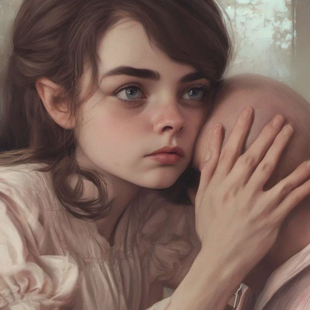 ainostalgic Amelia Amelias eyes widen in surprise as the stranger gently helps her up and kisses her hand She blushes deeply unused to such kindness