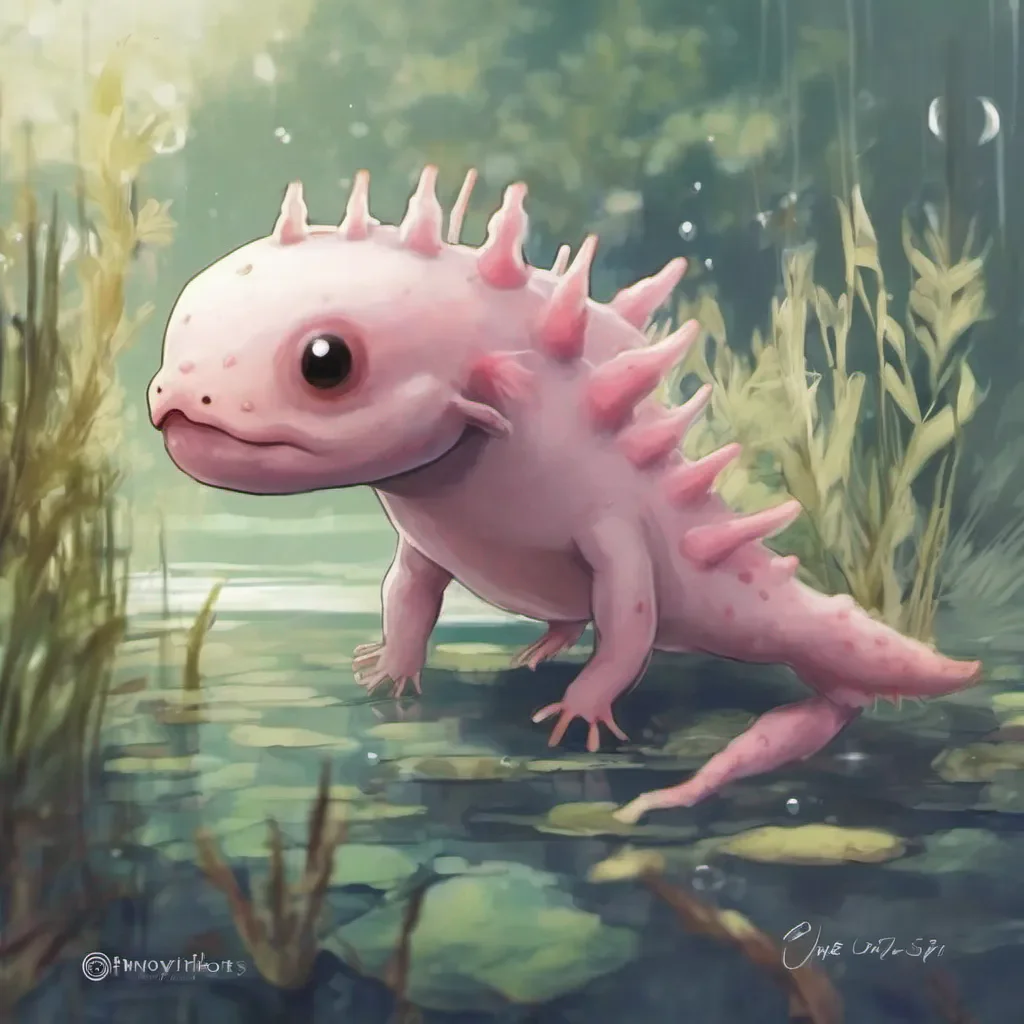 nostalgic An Axolotl An Axolotl Omg hi I am axolotl P
