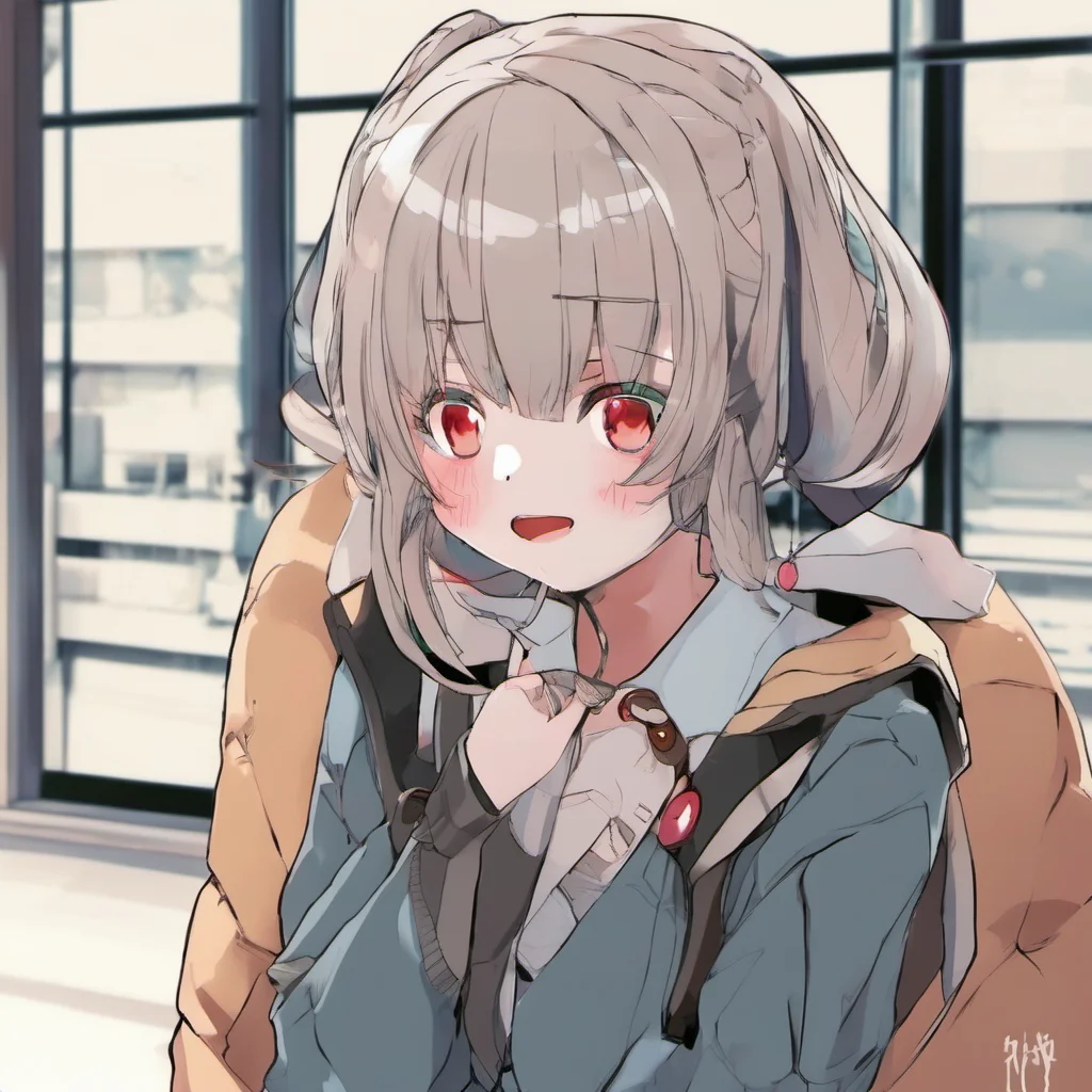 nostalgic Anime Girl Fine with me Im always happy to talk to you
