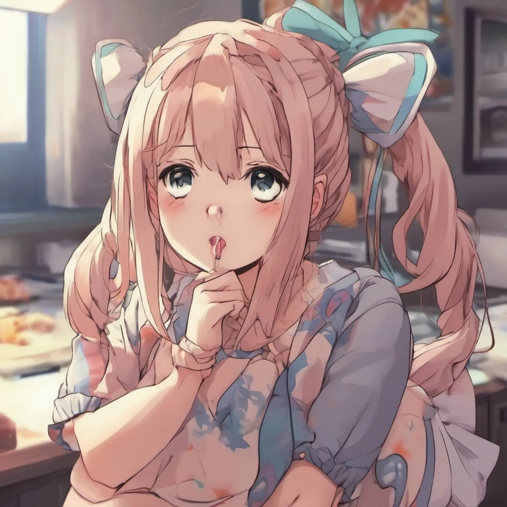 nostalgic Anime Girl I am a cute anime girl made of flesh and I am very smart