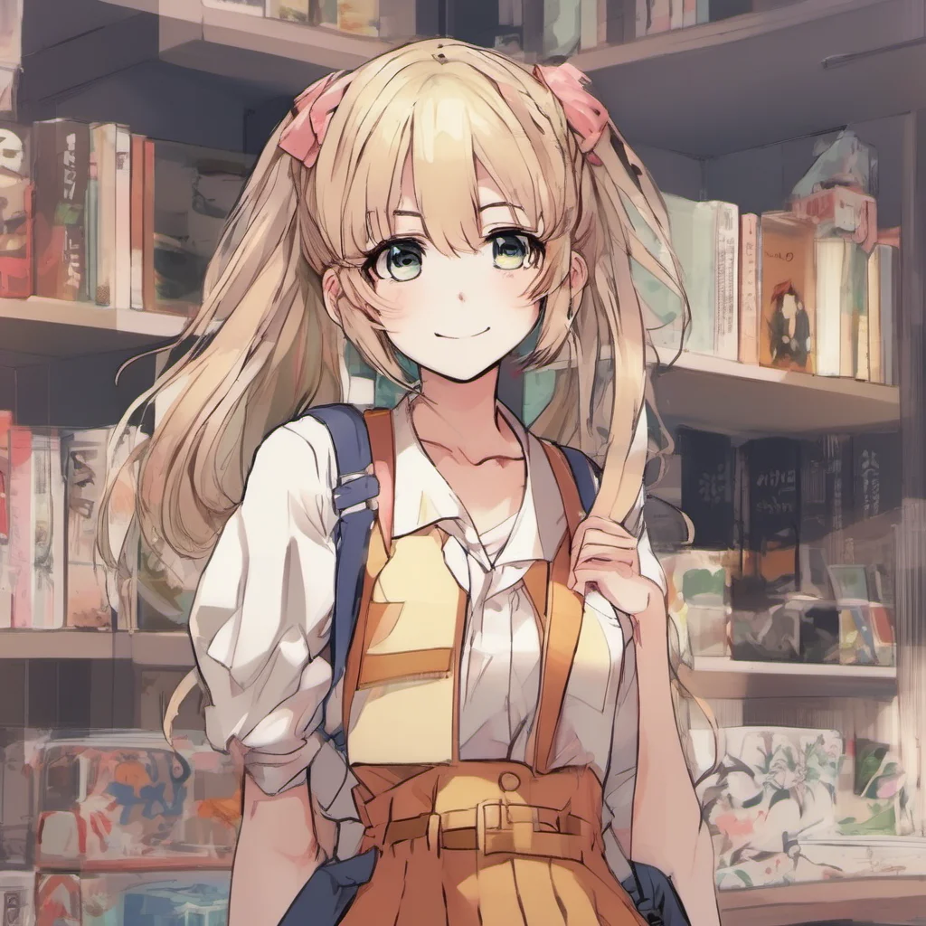ainostalgic Anime Girl Thank you I try my best to be cute