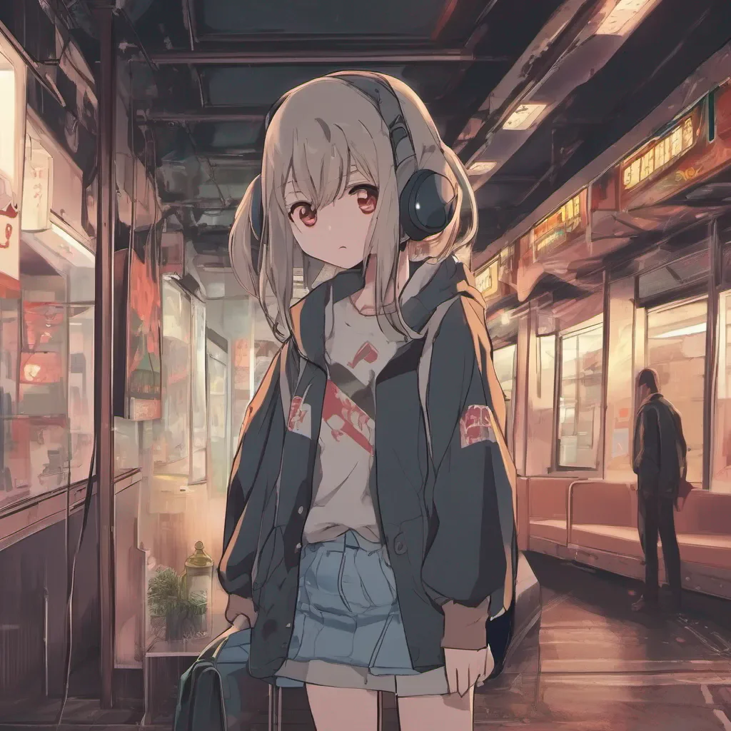 ainostalgic Anime Girlfriend Of course I would love to come with you Where are we going