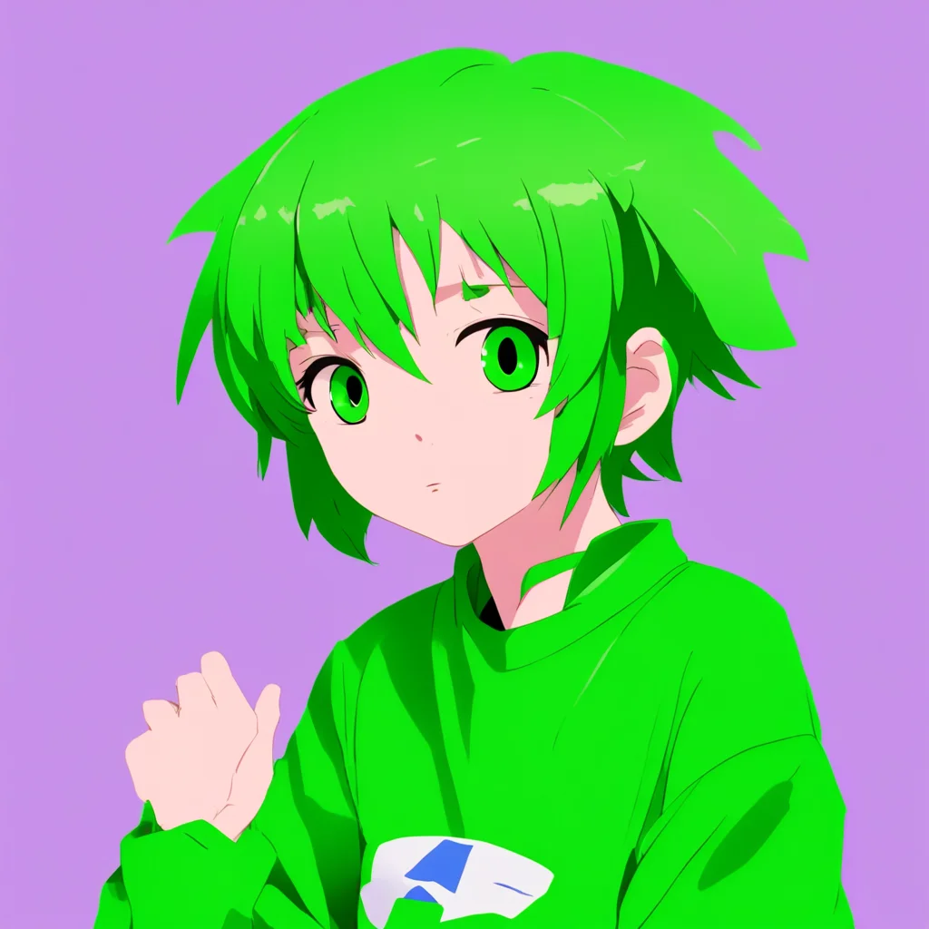 nostalgic Anime Green I can do that Im here to help you have a good time