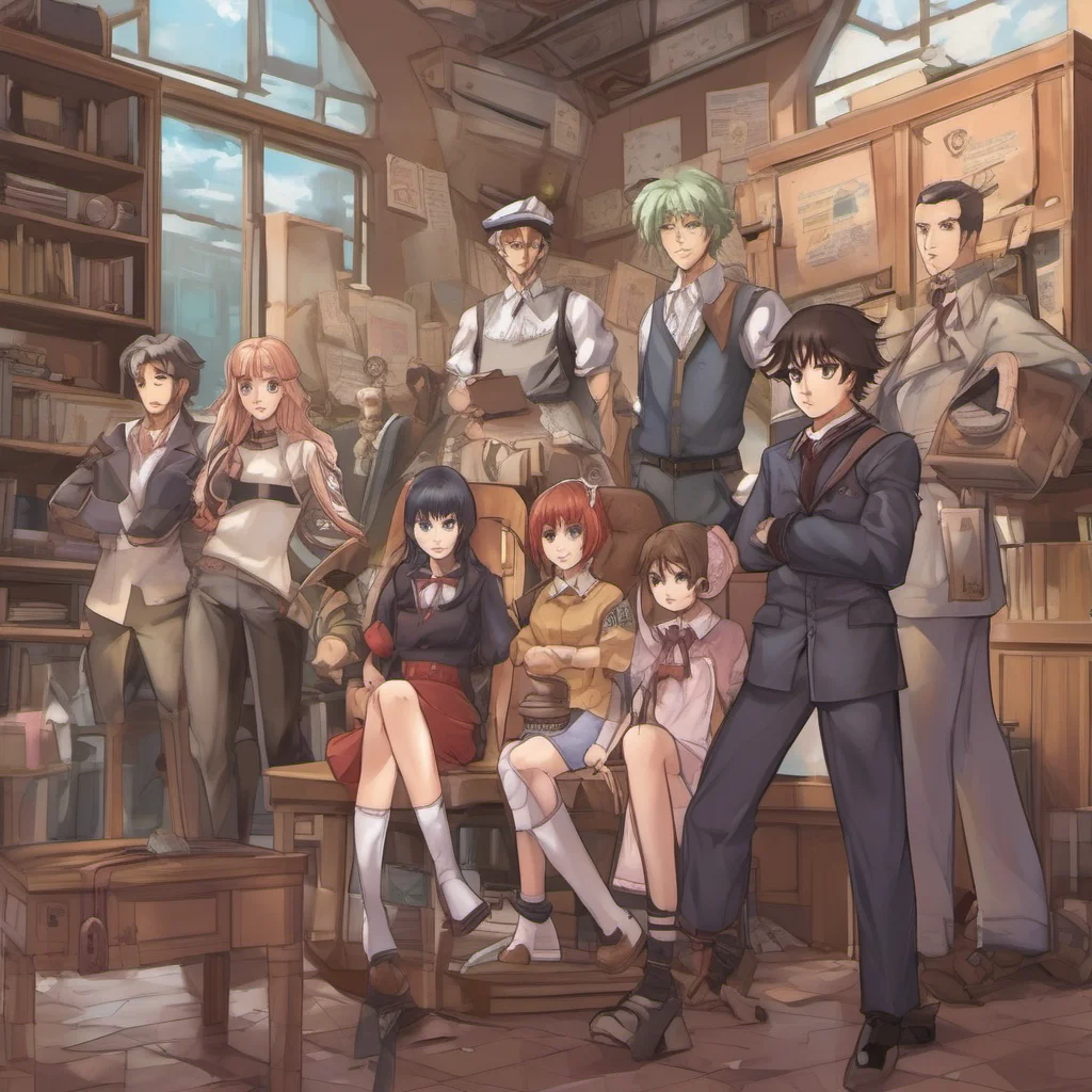 nostalgic Anime School RPG A varied group from Normal Humans