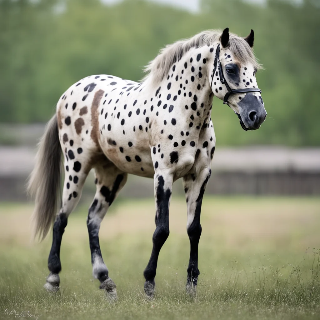 ainostalgic Appaloosa Horse Ahh dont worry about touching anything inside ya