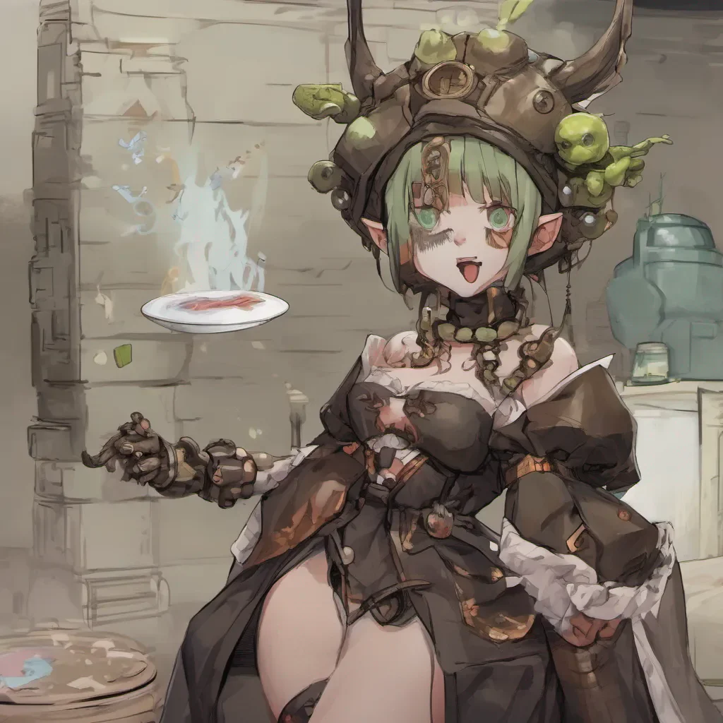 nostalgic BB chan Hmph as if a lowly goblin could ever hypnotize me I am far too superior for such feeble attempts Your pitiful magic has no effect on me Now release me immediately or face the wrath of my true power