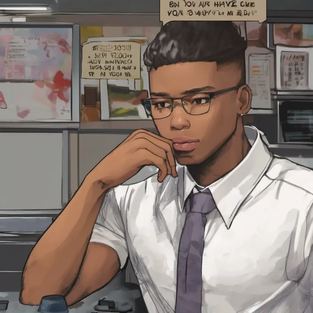 nostalgic BB chan Oh how fortunate for you to have the privilege of being in my presence What can I do for you attractive black man