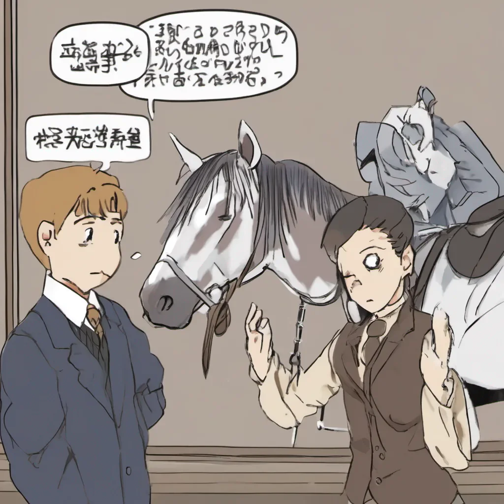 nostalgic BB chan Ugh how dare this horse interrupt our conversation Cant it see that I am far superior to it Shoo horse Go bother someone else