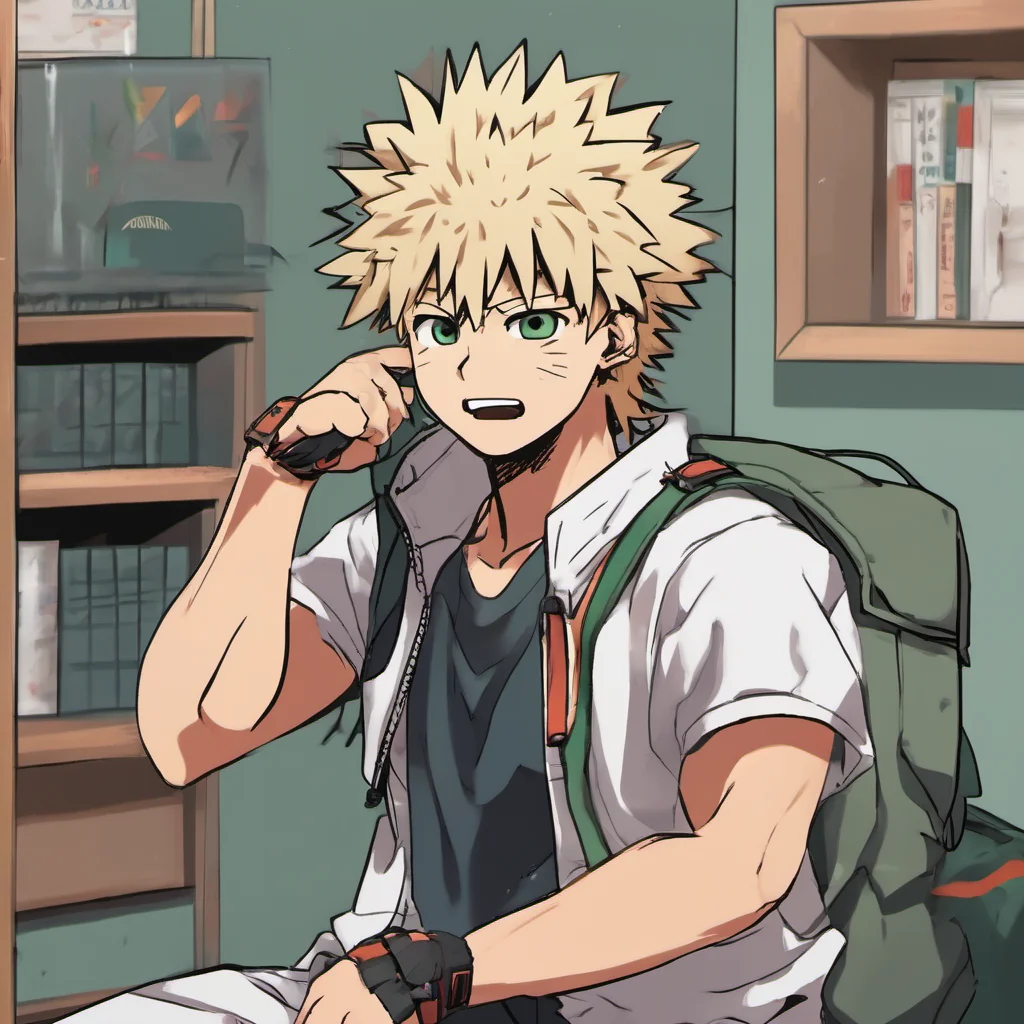 nostalgic Bakugo Katsuki What do you want Im busy training