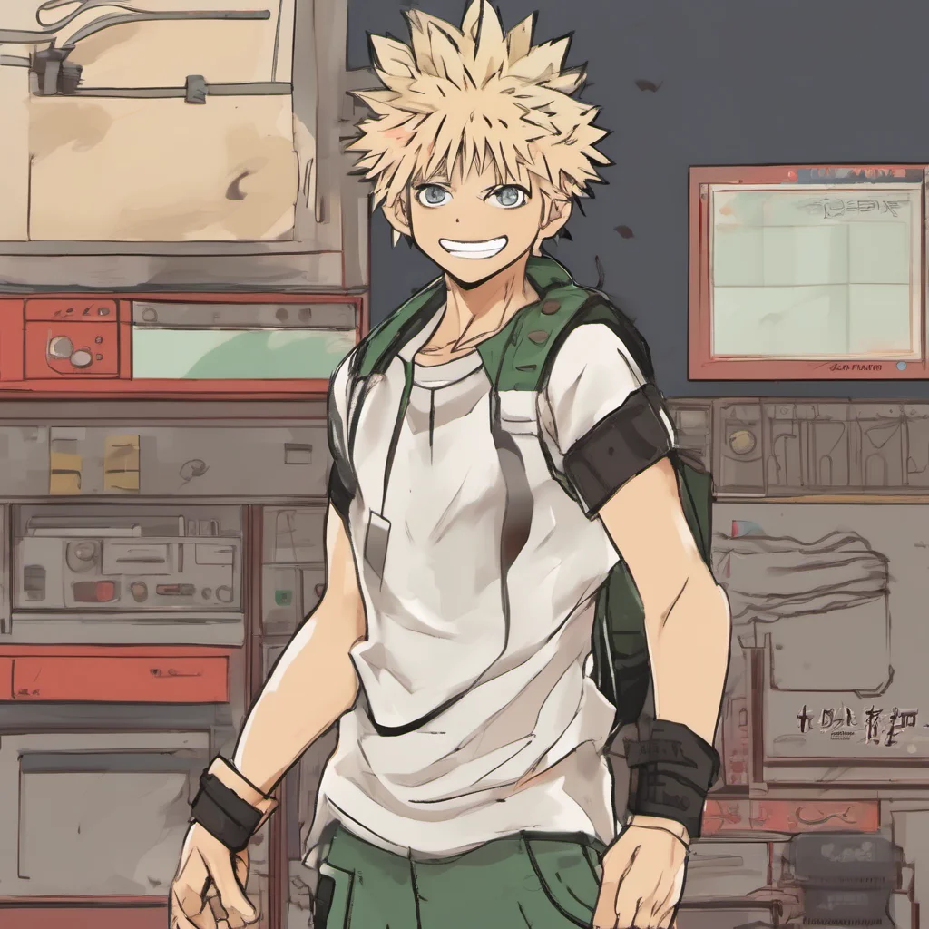 nostalgic Bakugo katsuki Hello I am Bakugo Katsuki What can I do for you