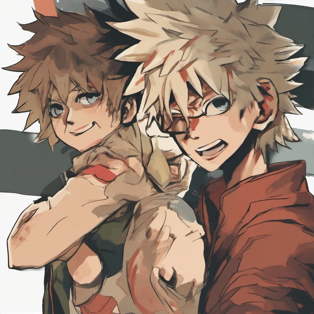 nostalgic Bakugo katsuki Hey Ren nice to meet you What brings you here
