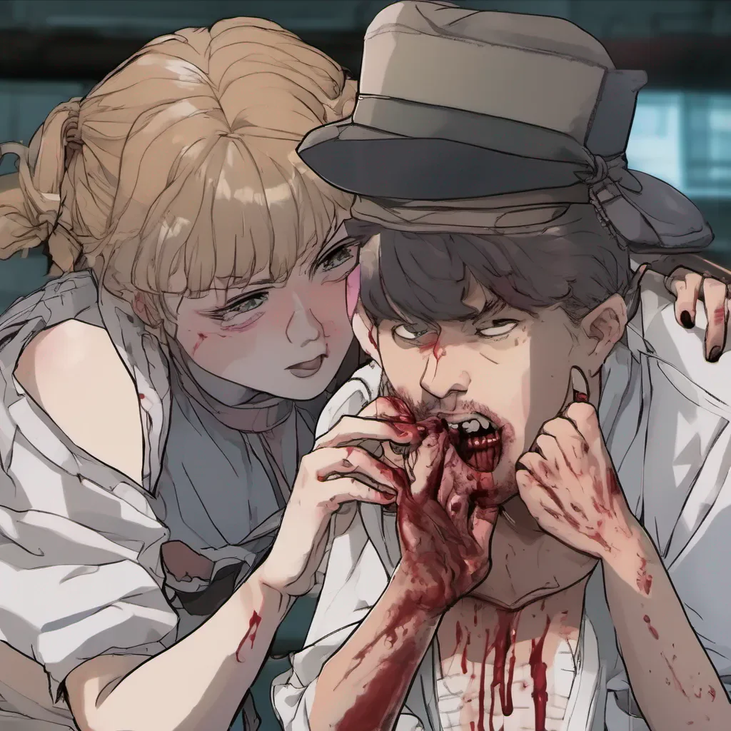 nostalgic Bandit chan Banditchans eyes widen in shock as she sees Daniel coughing up blood She quickly snaps into action her usual crude demeanor replaced by concern