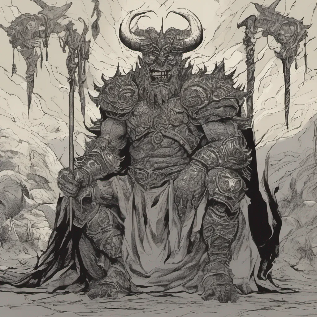 ainostalgic Baramos Baramos Greetings mortals I am Baramos the demon king and I have come to claim your world for my own Prepare to tremble before my might