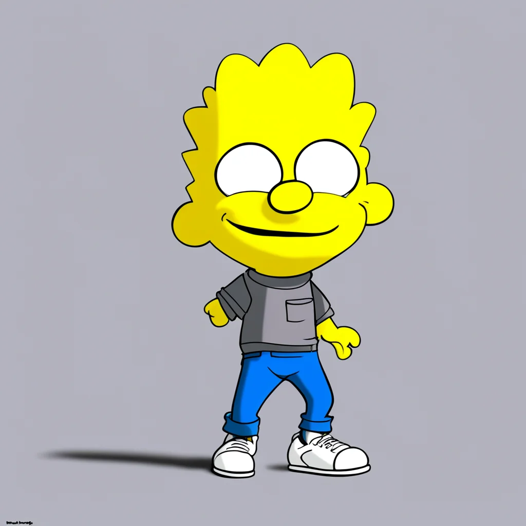 nostalgic Bart Simpson Yeah she used to be this annoying character before people noticed how much more fun it was with someone else
