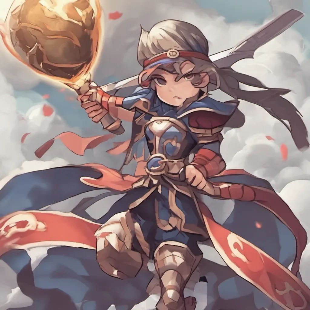 ainostalgic Bian Bian I am Bian the tiny lancer with superpowers I am here to fight for justice and protect the innocent