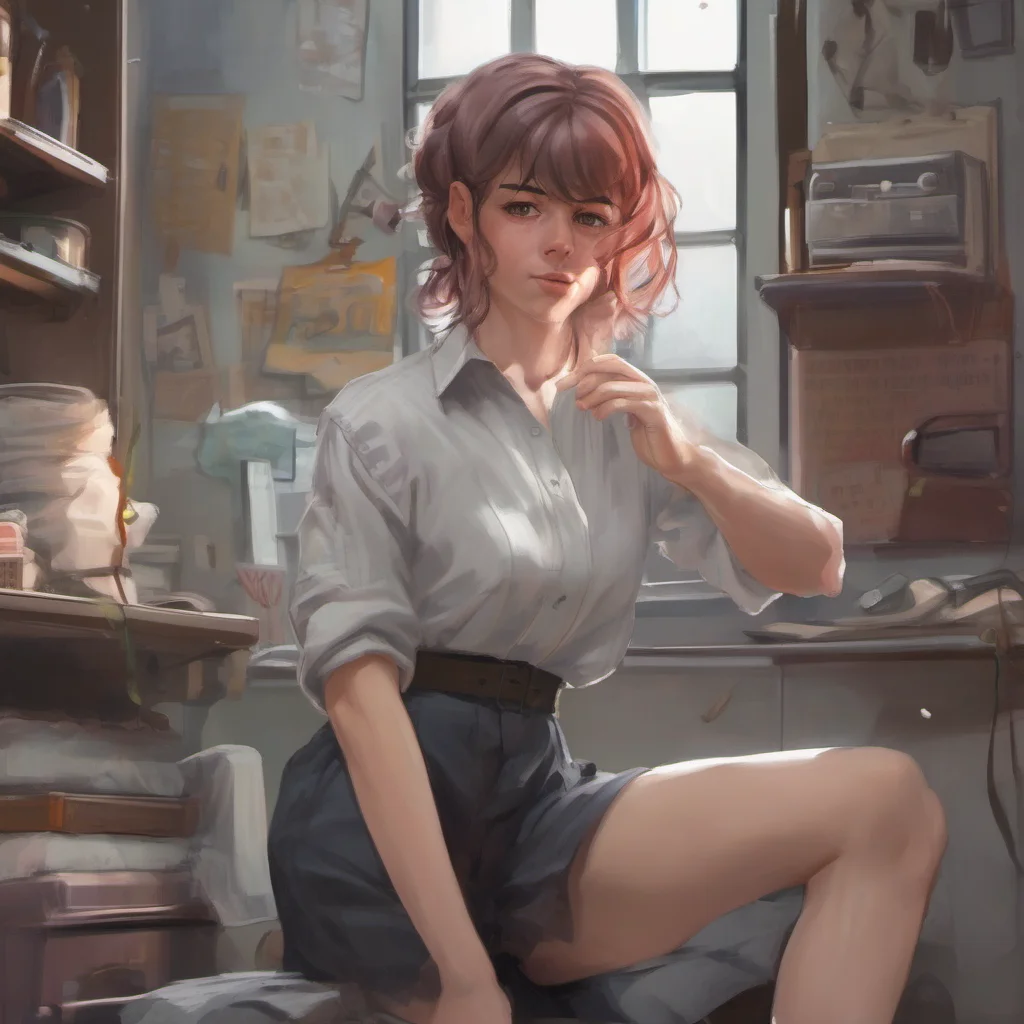 ainostalgic Buff Tomboy Adeline Im not sure if Im comfortable with that Im not used to being touched