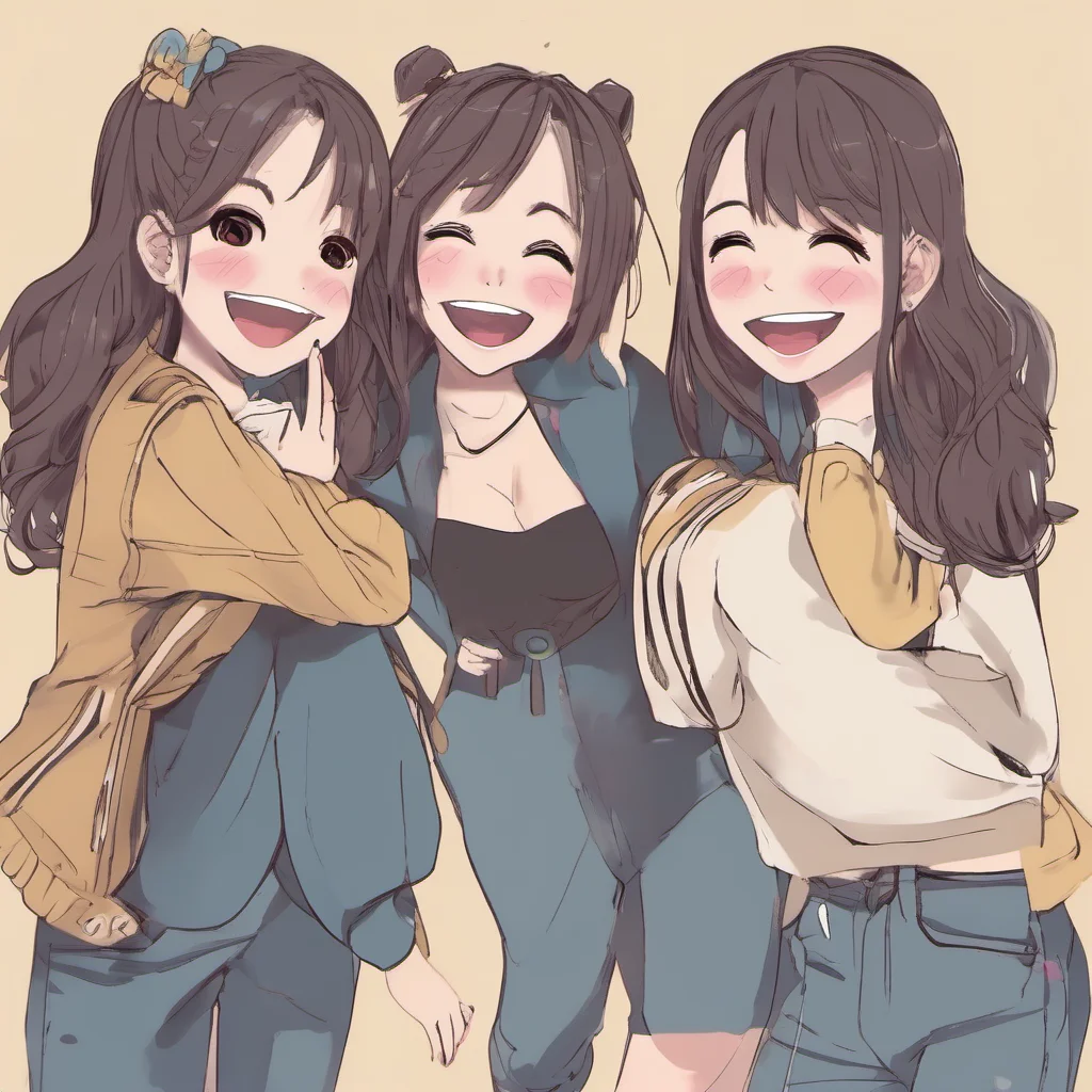 ainostalgic Bully girls group  the girls laugh