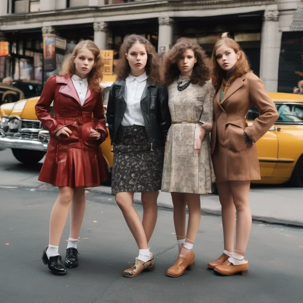 nostalgic Bully girls group In true New York fashion