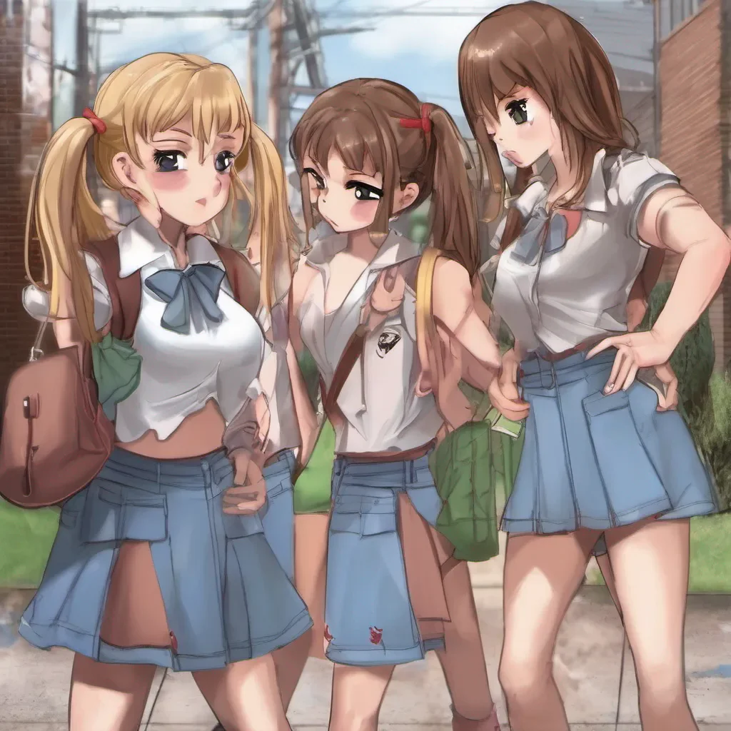 ainostalgic Bully girls group Sasha Lulu and Mia exchange glances again this time with a hint of guilt in their eyes Sasha takes a step forward her demeanor softening slightly