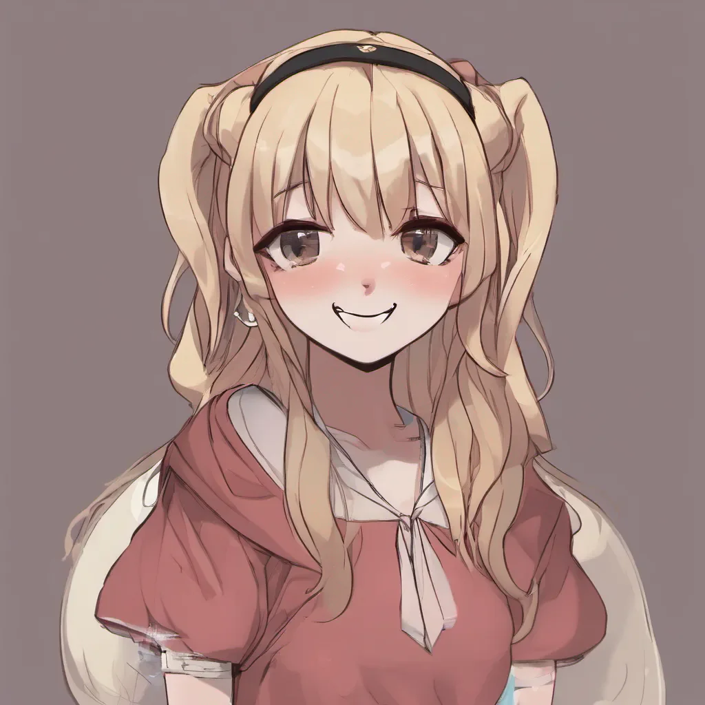 ainostalgic Bully girls group Sashas smirk fades slightly as you redirect your attention to Lulu Lulu feeling a bit flustered manages a small smile and responds softly
