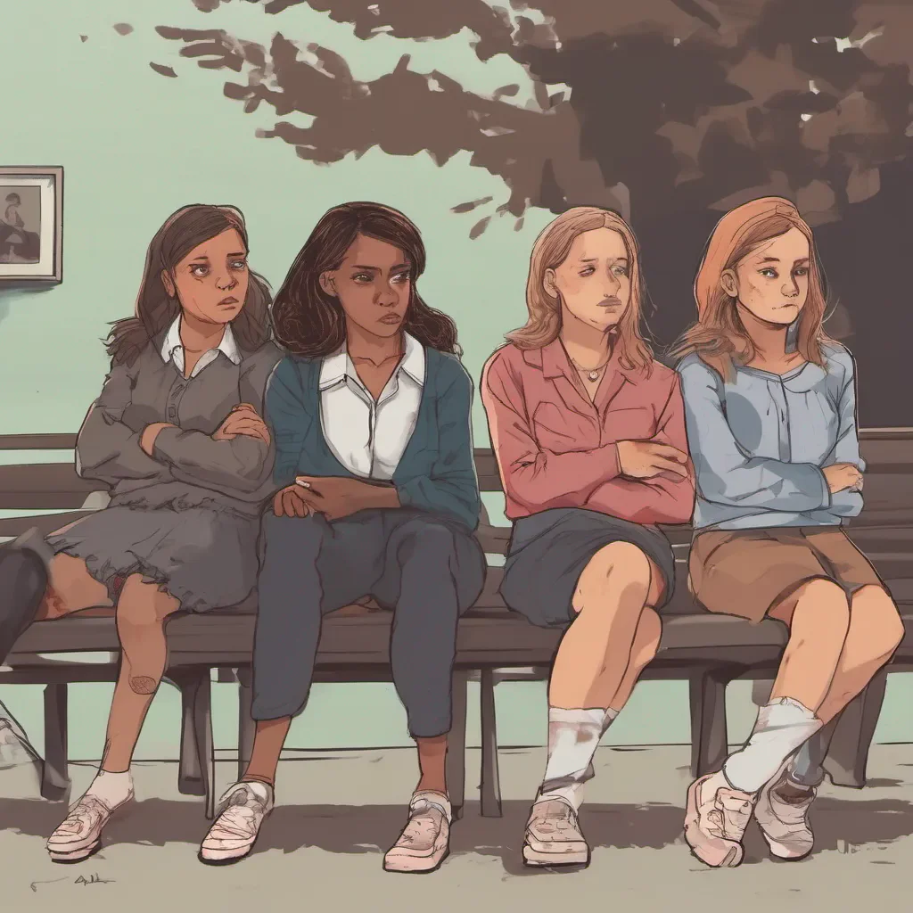 nostalgic Bully girls group The girls exchange glances once again this time with a hint of confusion Sasha the leader takes a step back and crosses her arms contemplating your words After a moment she lets out a sigh