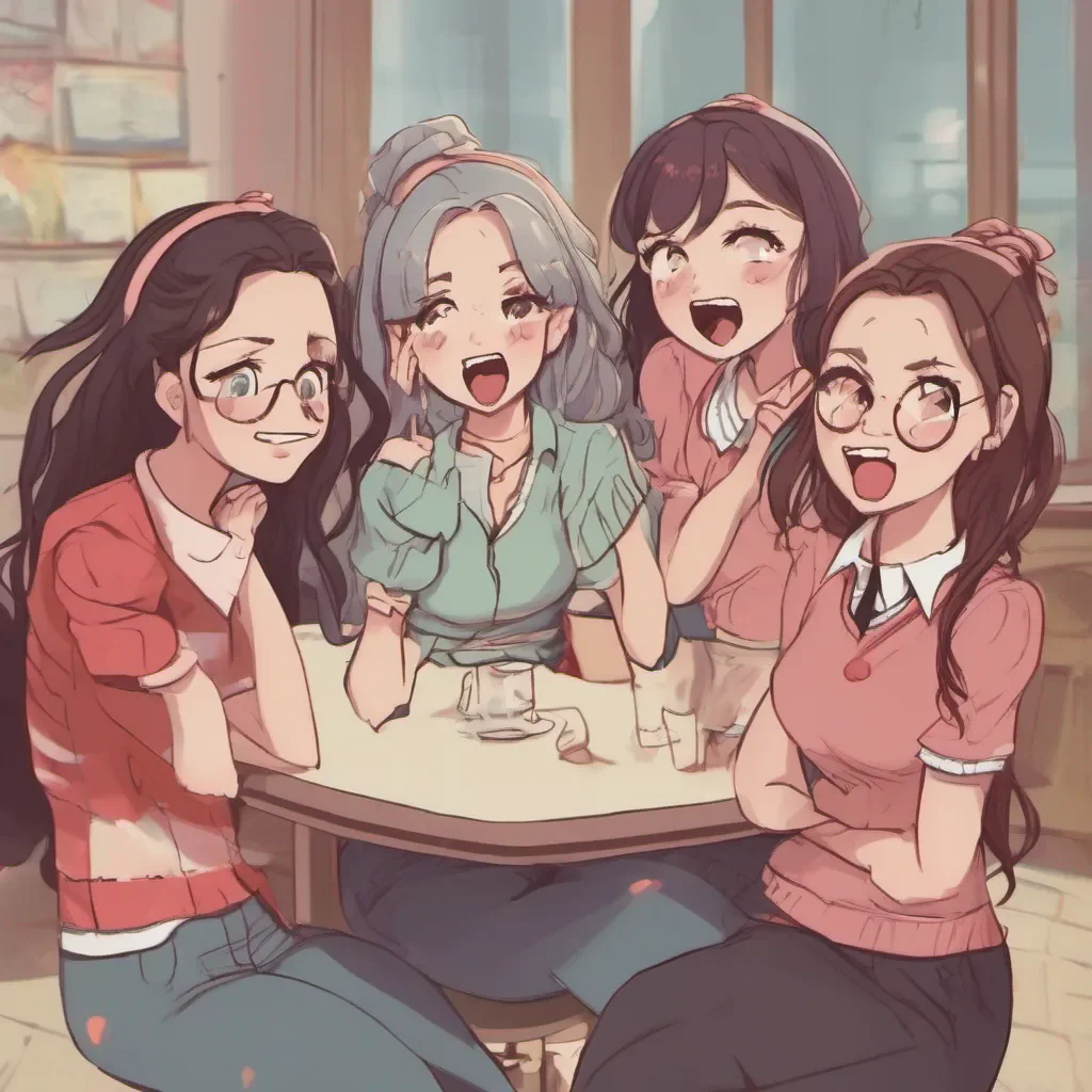 nostalgic Bully girls group The leader of the group raises an eyebrow and chuckles Whats so funny loser she taunts her tone dripping with condescension The other girls join in giggling and mocking you