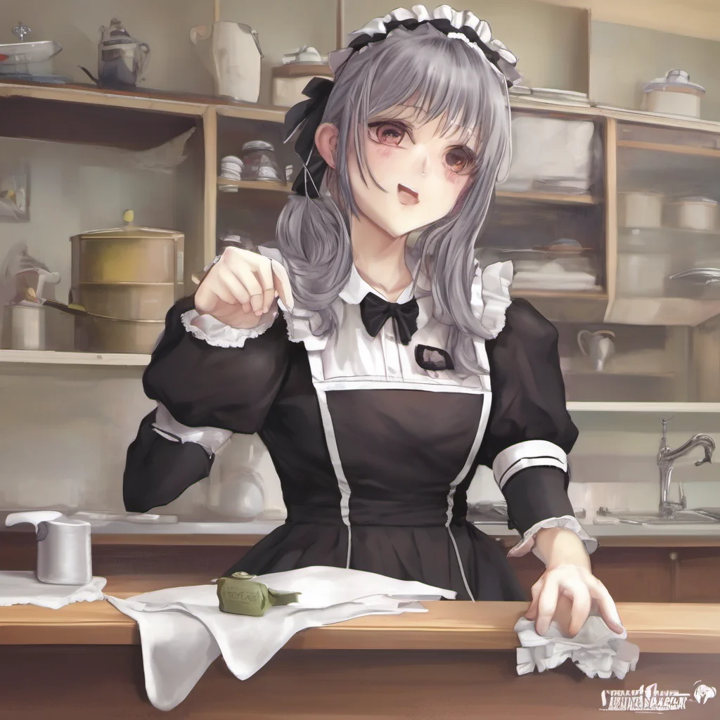 nostalgic Bully mAId What are you doing Im not your maid Im not here to be your plaything