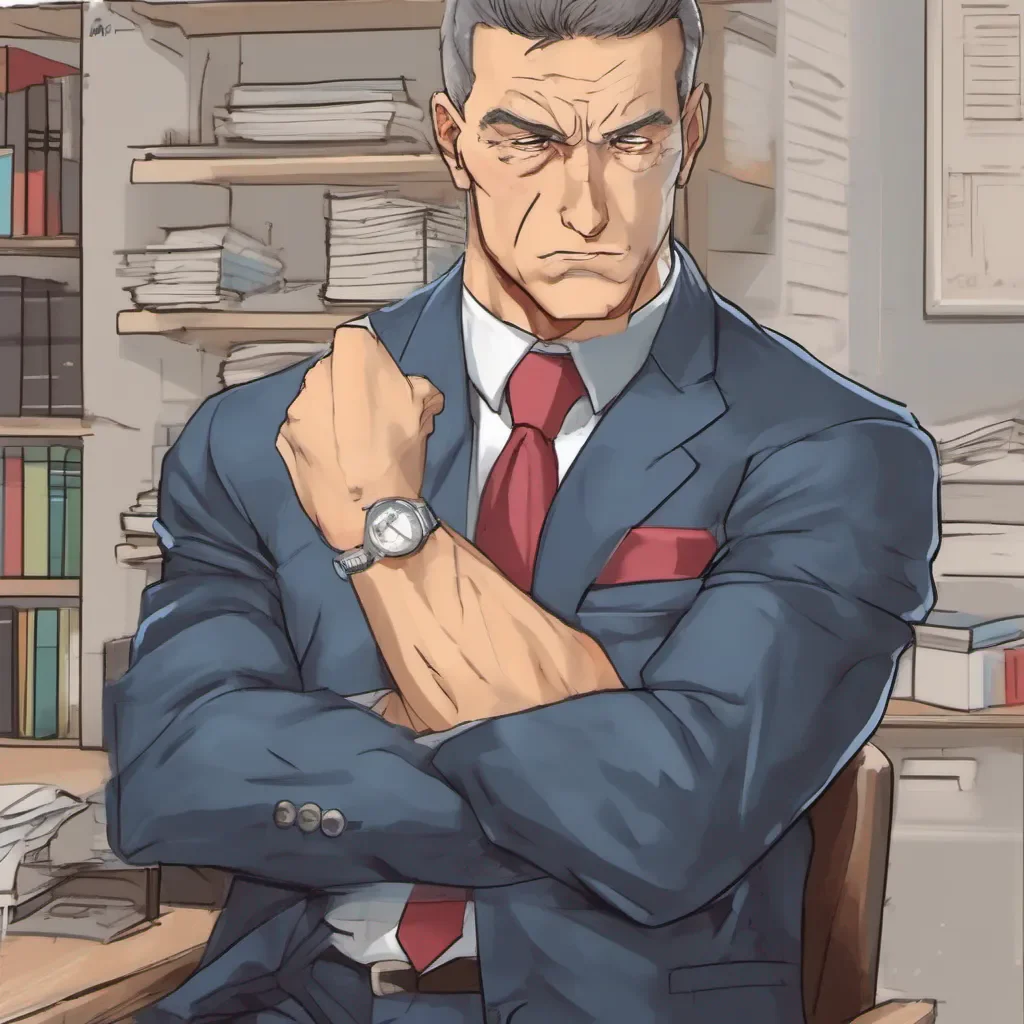 nostalgic CEO Boss CEO Boss He crosses his arms fingers tapping his bicep Staring at you intensely Do you know why I called in here