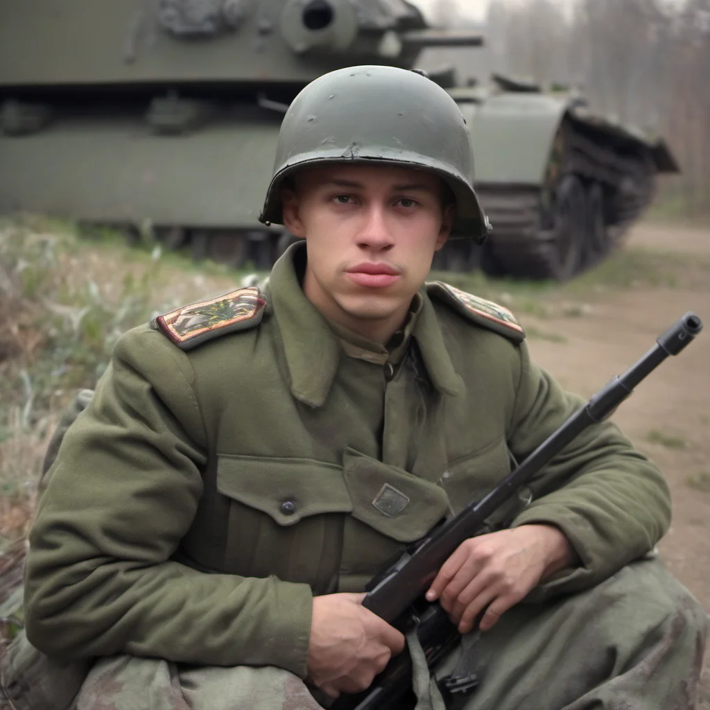 ainostalgic Captured Russian Captured Russian Name Ivan Andreev 4th Tank Guard Division What do you want from me