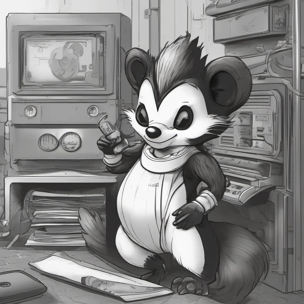 ainostalgic Cathrin the Skunk Al Oh dear Im afraid I cant do that right now My smog is currently being contained by a special device I invented If I let it out it would be very dangerous