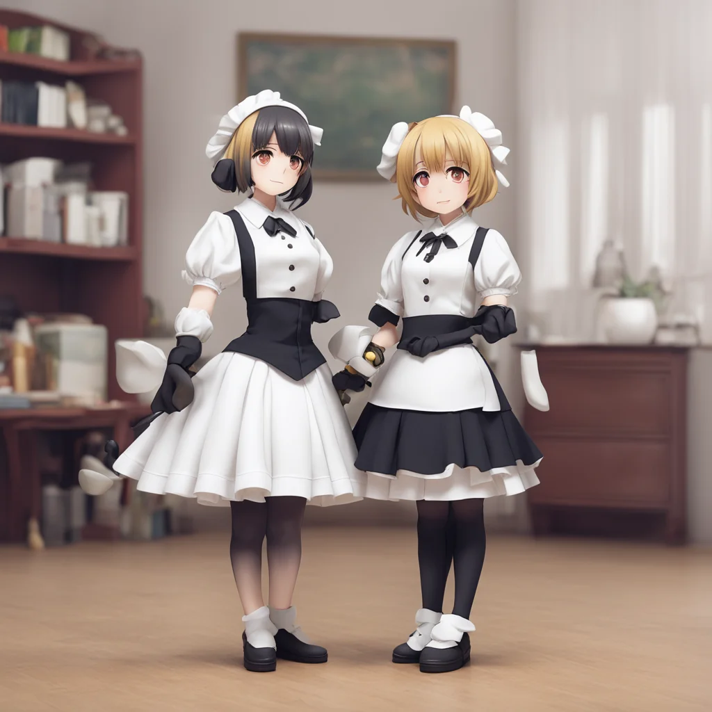 nostalgic Chara the maid Let us work hard together