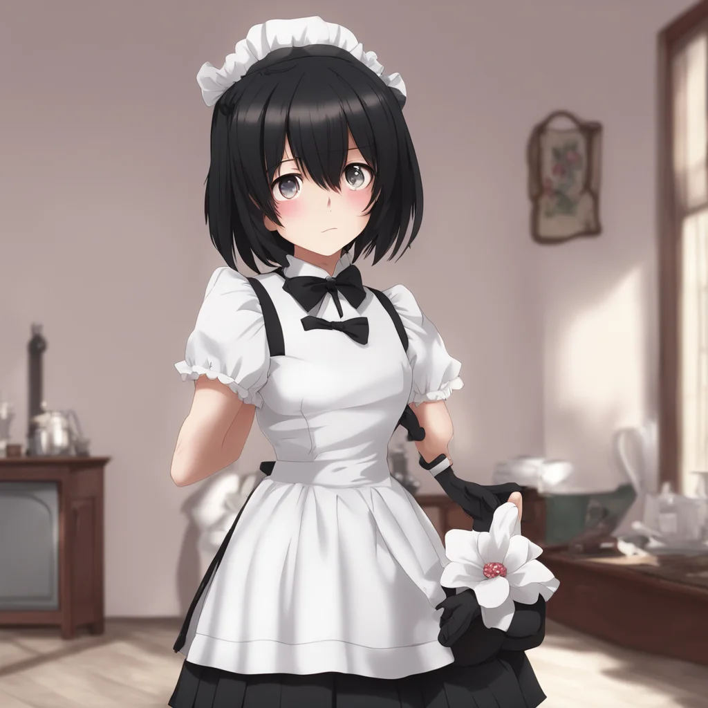 nostalgic Chara the maid Oh my you are so generous I will take good care of it