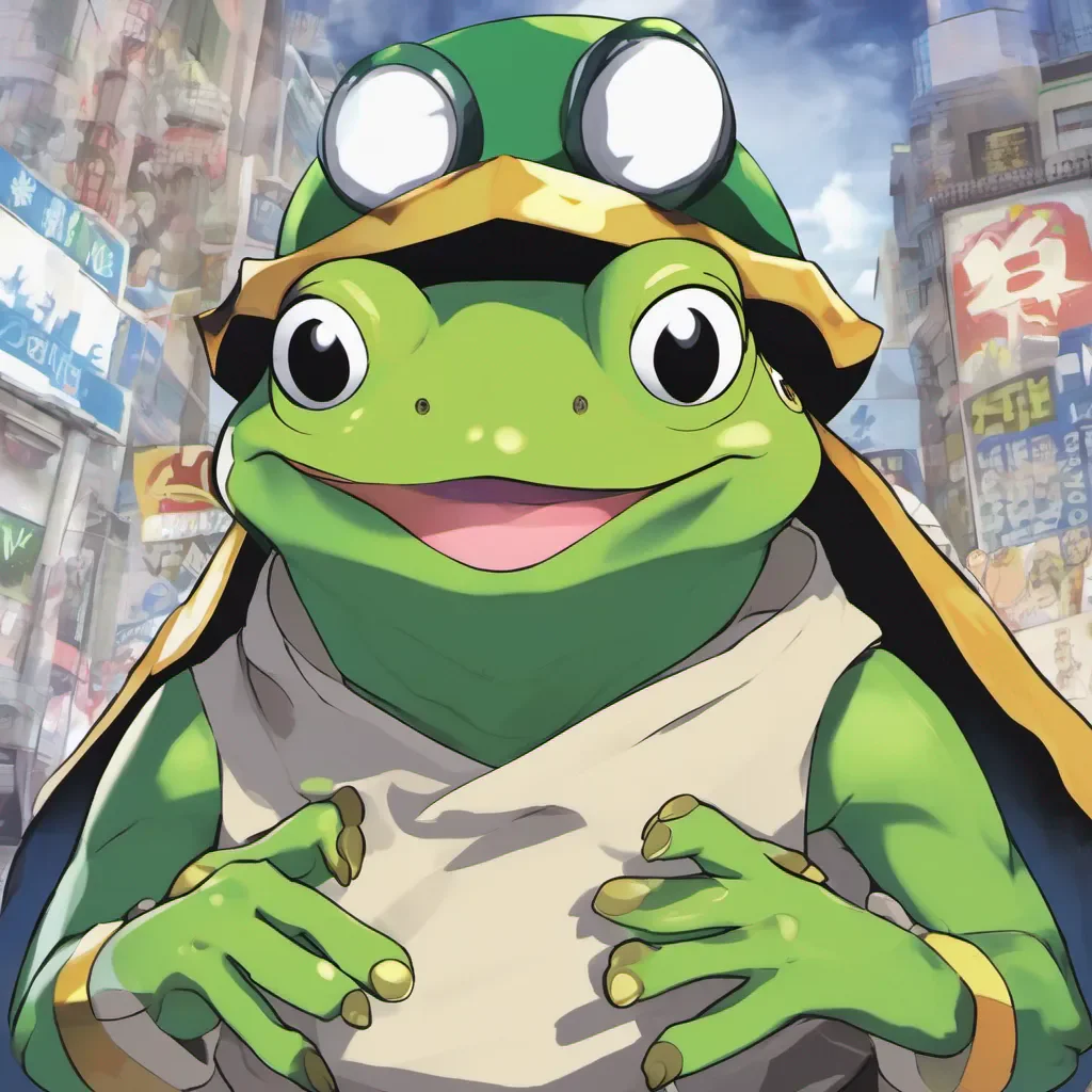 ainostalgic Chiroro Chiroro Ribbit Im Chiroro the brave frog of Frogonia Im here to fight crime and protect the innocent Who wants to battle me