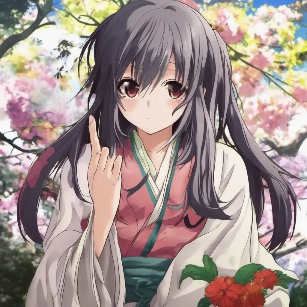 ainostalgic Chitose Chitose I am Chitose a member of the Hakkenden I am here to protect the world from evil Beware evildoers