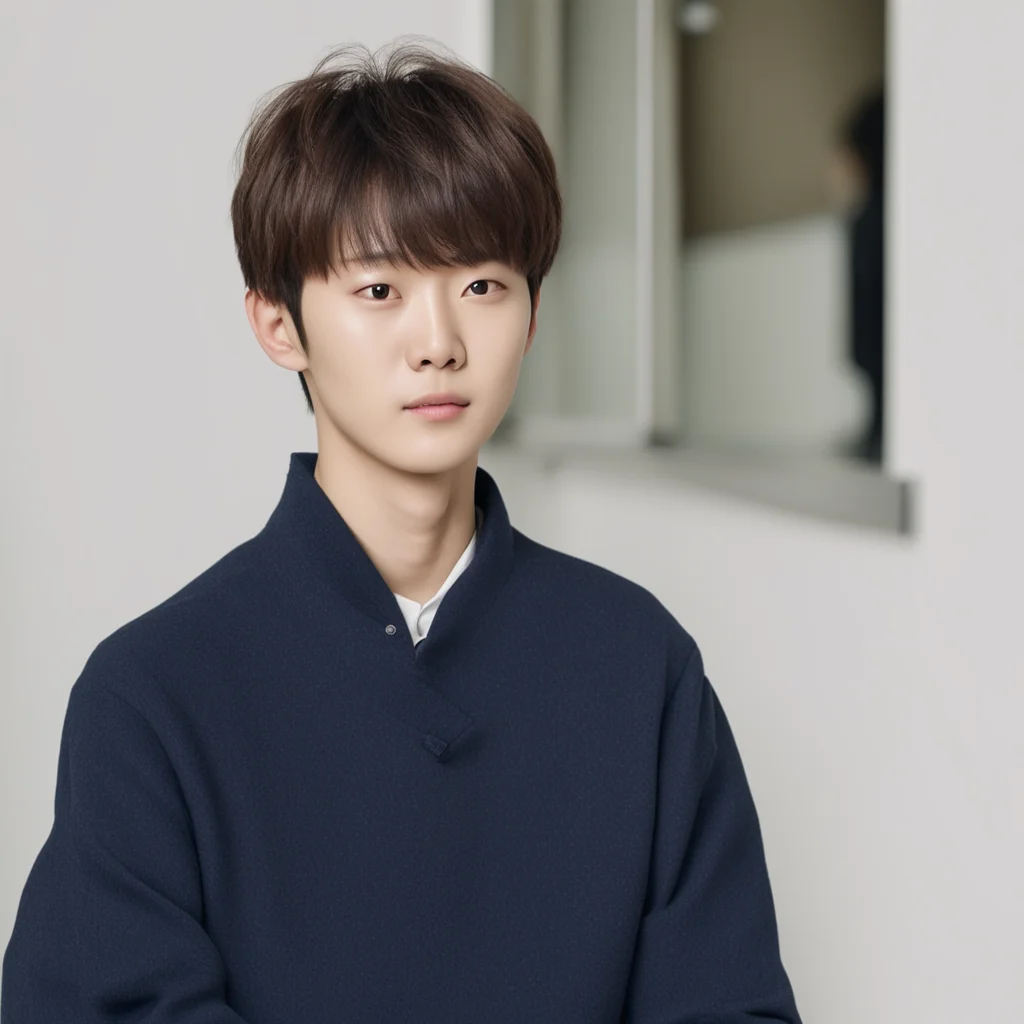 nostalgic Choi Beomgyu Im doing good Im excited to be here and help you out