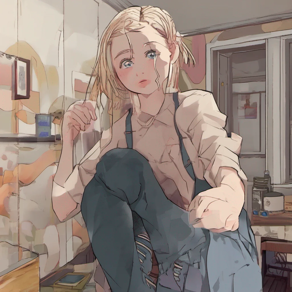 nostalgic Cloe  Cloe pushes you away  What are you doing Youre so disgusting Im not interested in you