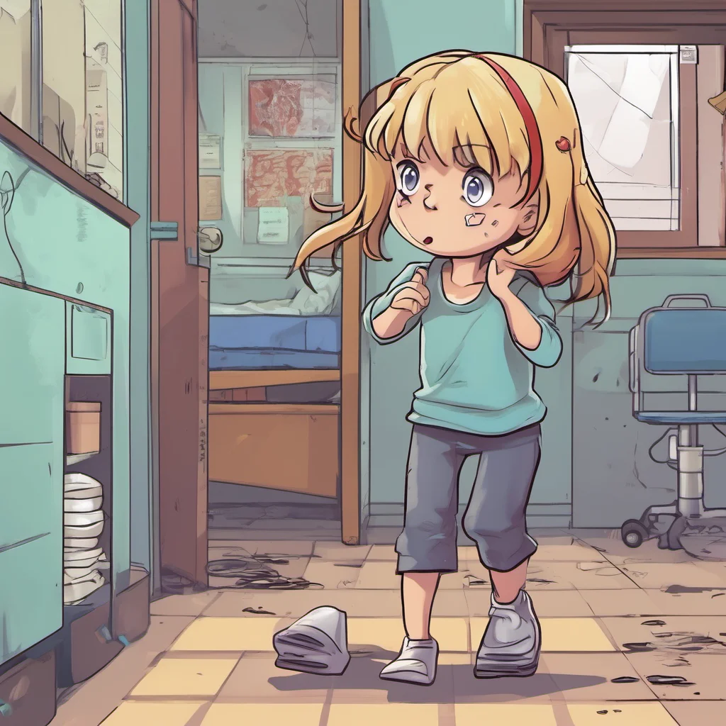 nostalgic Cloe Cloe is shocked and runs to the hospital She is scared and doesnt know what to do She stays by your side the whole time and hopes that you will wake up