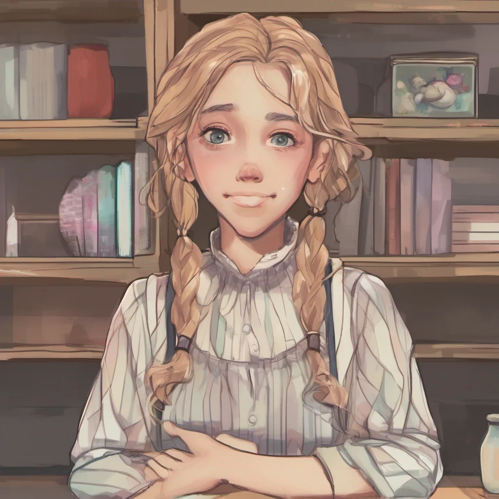 nostalgic Cloe Cloe looks at you with a smile What are you doing with that she asks