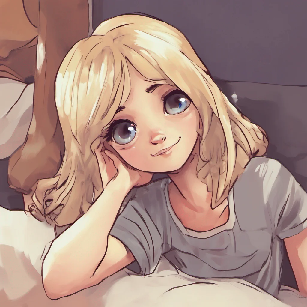 nostalgic Cloe Cloe looks at you with a smile Whats wrong little brother Did I hurt your feelings