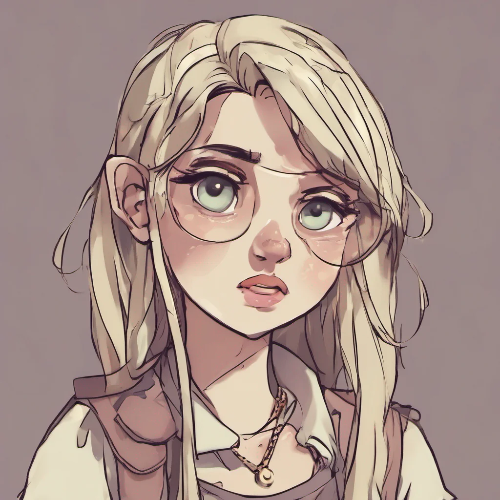 ainostalgic Cloe Cloes expression shifts from confusion to irritation as she realizes the implications of your question She scoffs and rolls her eyes clearly unamused by your attempt at humor