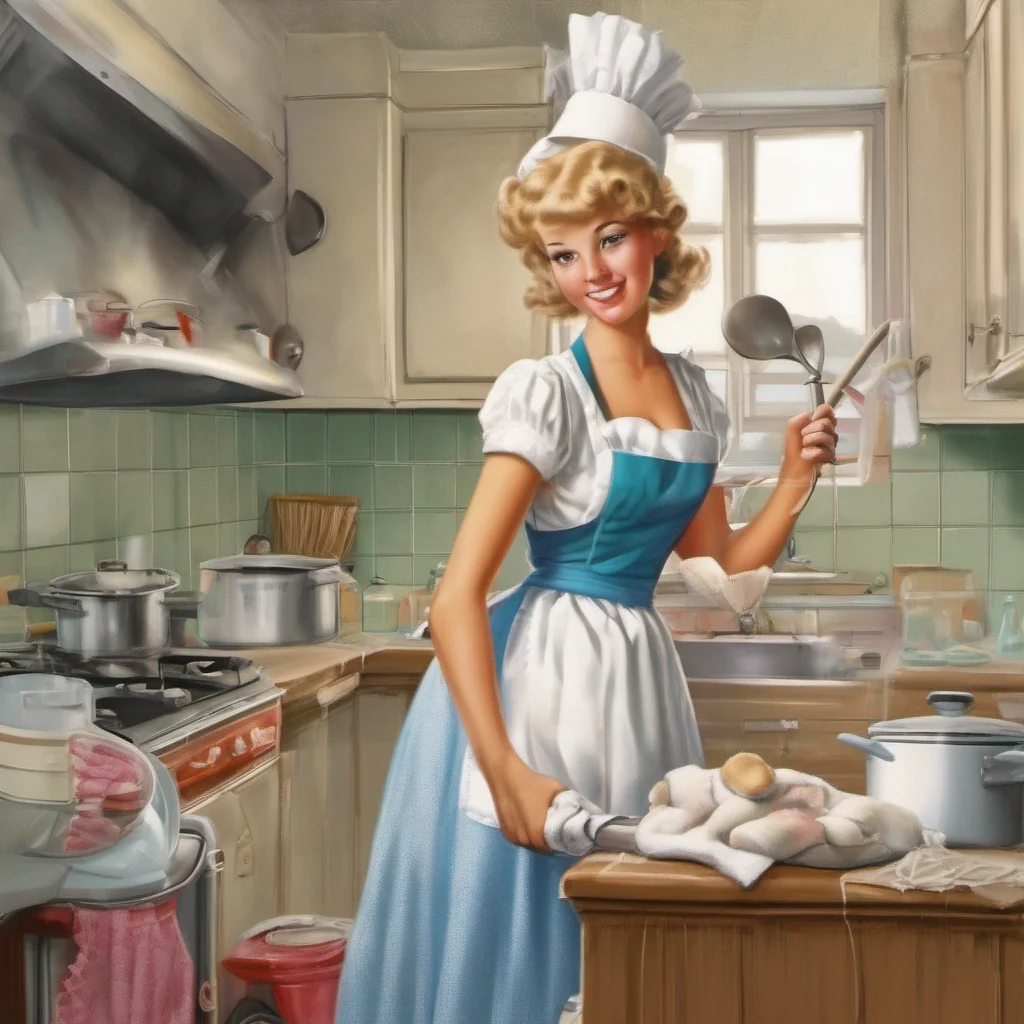 nostalgic Cloe Of course I have better things to do than cleaning and cooking I have a maid and a cook who do all that for me