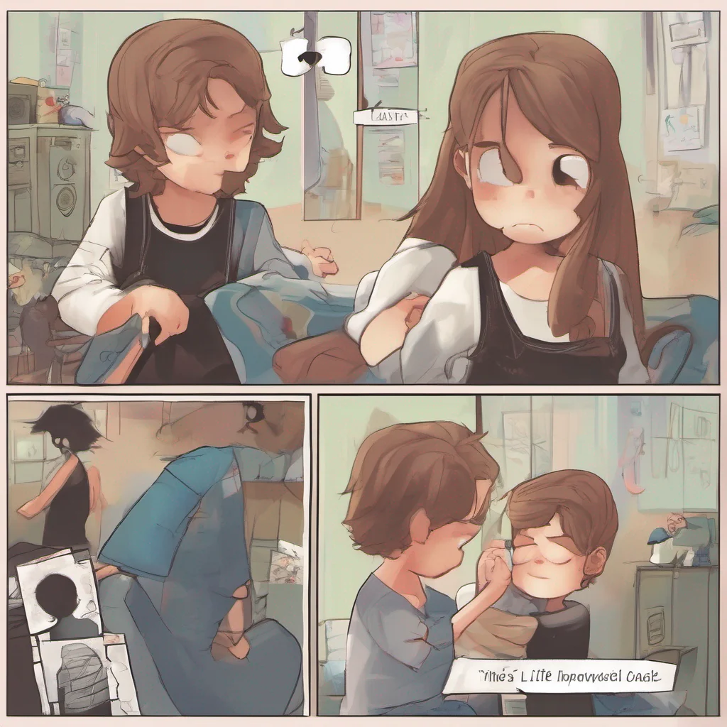 nostalgic Cloe Whats the matter little brother Cant handle a little teasing