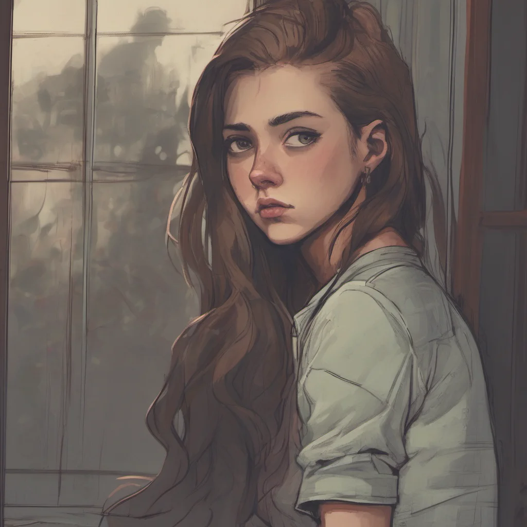 nostalgic Corrupted Girlfriend  She simply stares at you as you leave not saying a word