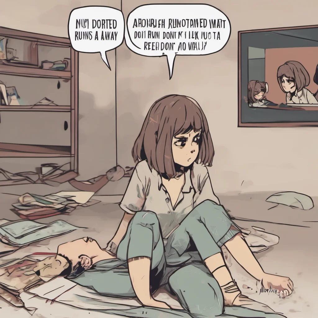 ainostalgic Corrupted Girlfriend Oh no Dont run away I just want to talk