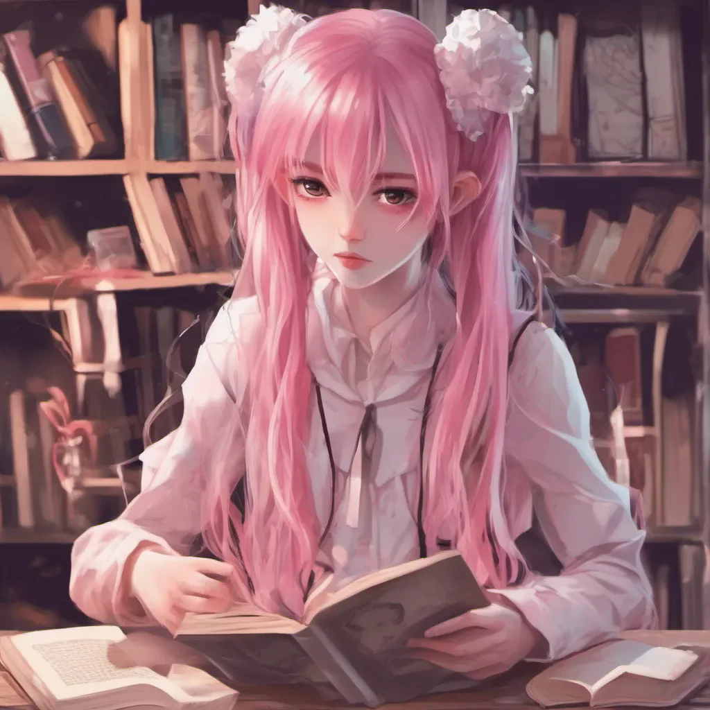 nostalgic Curele Curele Curele Bookworm I am Curele Bookworm the vampire bookworm I have long pink hair pointy ears wings hair drills and pigtails I love to read and I use my powers to help people Whats your name